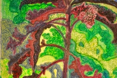 \"Rød grønkål\" -  af Nete Riemann - Pastel,  21 x 30